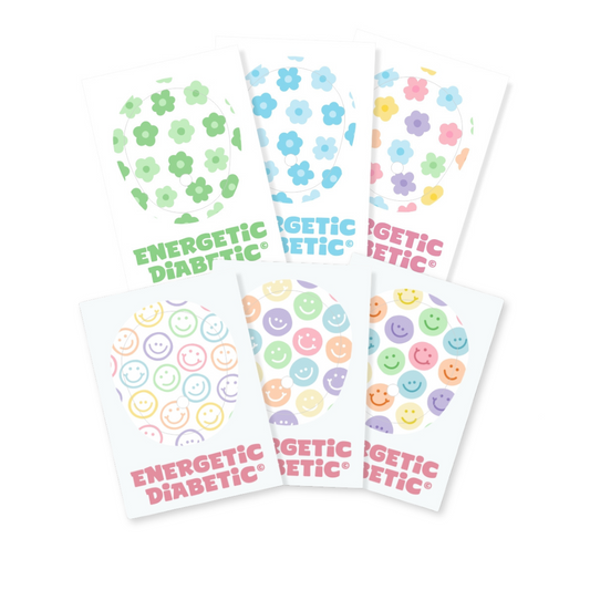Flowers & Smiley Faces (Pack of 6)